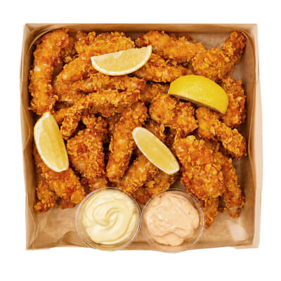 gluten-free and lactose-free chicken strips 1 kg